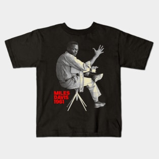 Classic Young Miles Davis Kids T-Shirt